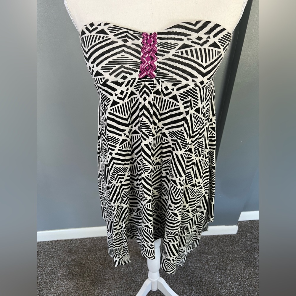 Black and White Pattern, Size M, Roxy